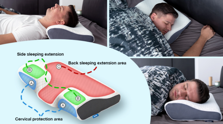 derila pillow for all side sleeping